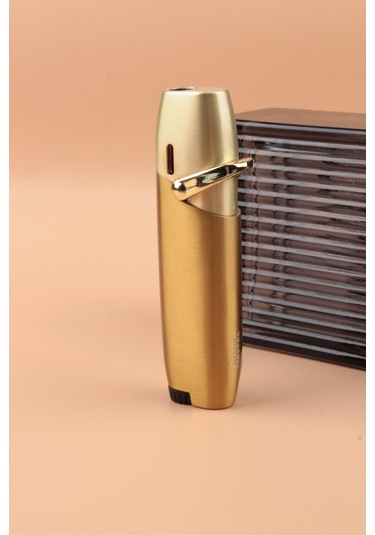 Silvio Monetti Özel Tasarım Torch Gazlı Çakmak Smck605mr04 Altın