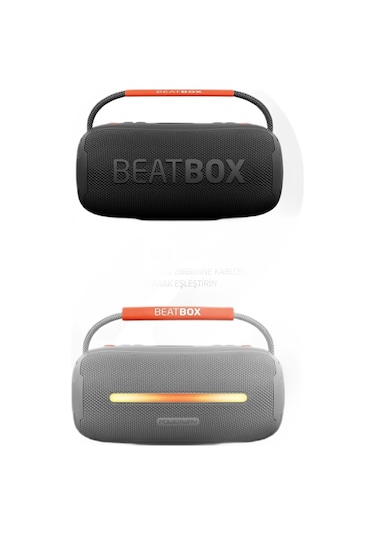 Powerway Beatbox Led Işıklı Bluetooh Hoparlör