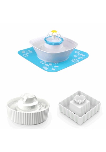 Ecronicword 8'lı Paket Evcil Hayvan Su Dağıtıcı Filtre Kartuşları F12