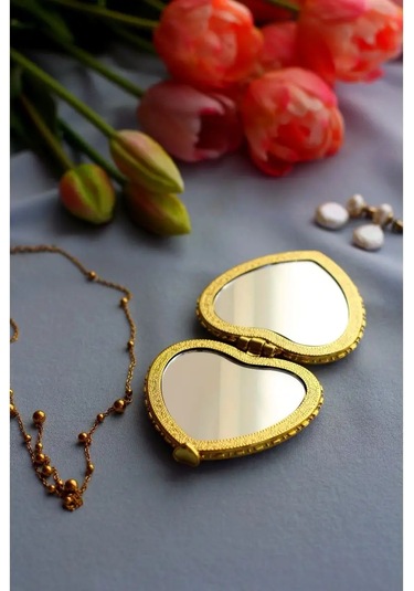 Moltobello Make-up İçin Cep Tipi Katlanır Ayna 156302520 Açık Mavi