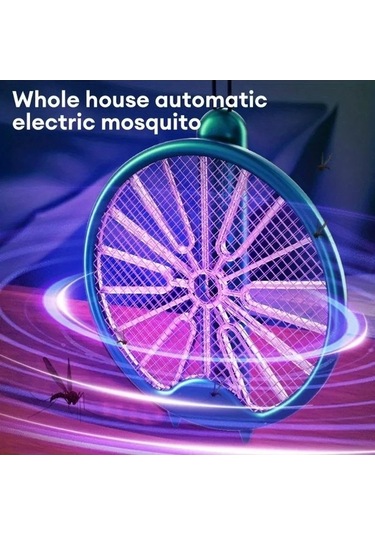 Zyzqstore 1 Adet Elektrikli Sinek Sinek Öldürücü Usb Şarj Edilebilir Lamba