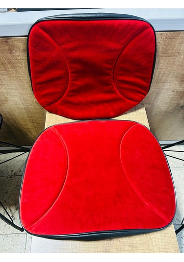 Massey Ferguson 135 Asgari Branda Ve Düz Kırmızı Koltuk Kılıfı