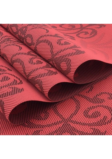 Kahverengi Kraliyet Yüksek Sınıf 6 Adet Placemats Pvc Yemek Masası Placemat Bar Mat Plaka Mat Masa Mat Seti Mutfak Sıcak Pedler 30 45 Cm Kahverengi