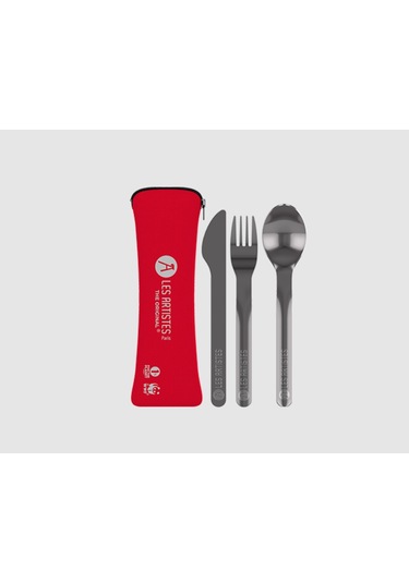 Les Artites Paris Çatal Kaşık Bıçak Set Çelik