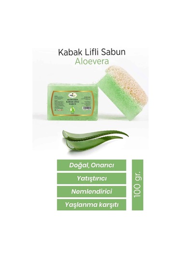 Tubalife Kabak Lifli Aloe Vera Sabunu 100 G