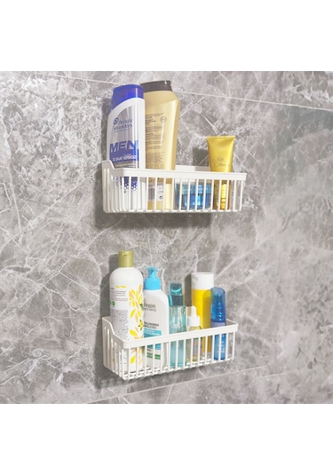 Yapışkanlı Banyo Rafı 001