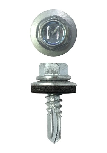 Daxmer Metal İçin Çinko Kaplı 5,5x19 Çatı Vidası 250 Adet 273736361 Diğer