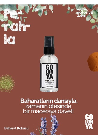 Golonya Baharat Kokulu Kolonya 100 ML