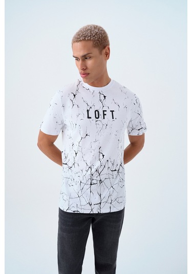 Loft Erkek Tişört Lf2038730 Beyaz