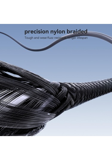 Joyroom S-a28 Flaş Serisi 60w 480mbps Hızlı Şarj Veri Kablosu, Type-c - 8 Pin Kablo, Uzunluk: 1m Siyah