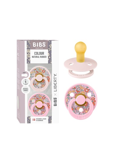 Bibs X Liberty Colour 2'li Emzik Oscar Mea.-Petal 0-6 Ay