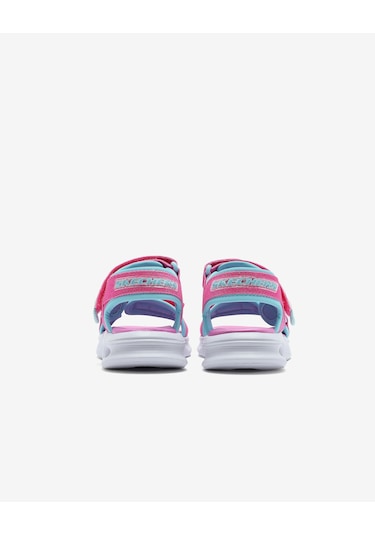 Skechers Sola Glow Sandal Büyük Kız Çocuk Pembe Işıklı Sandalet 303024l Hpaq Pembe