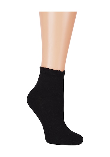 Suwen Basic Midi Soket Çorap Sc1367012 Siyah