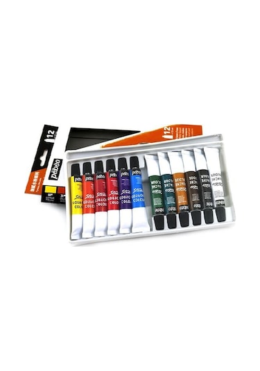 Pebeo Studio 12 Li Guaj Boya Seti 12Ml 668300 Çok Renkli