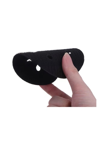 Springsun 5 İnç 8 Delikli Otomatik Yapışkan Kadife Zımpara Paspası, Triangle Koruma Pedi, Dayanıklı Zımparalama Ve Pürüzsüzleştirme İçin