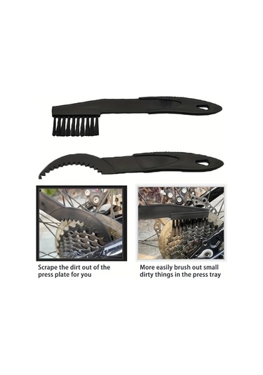 Elmpaly 4'lü Bisiklet Temizlik Seti, Bakım Aletleri Zincir Temizleyici