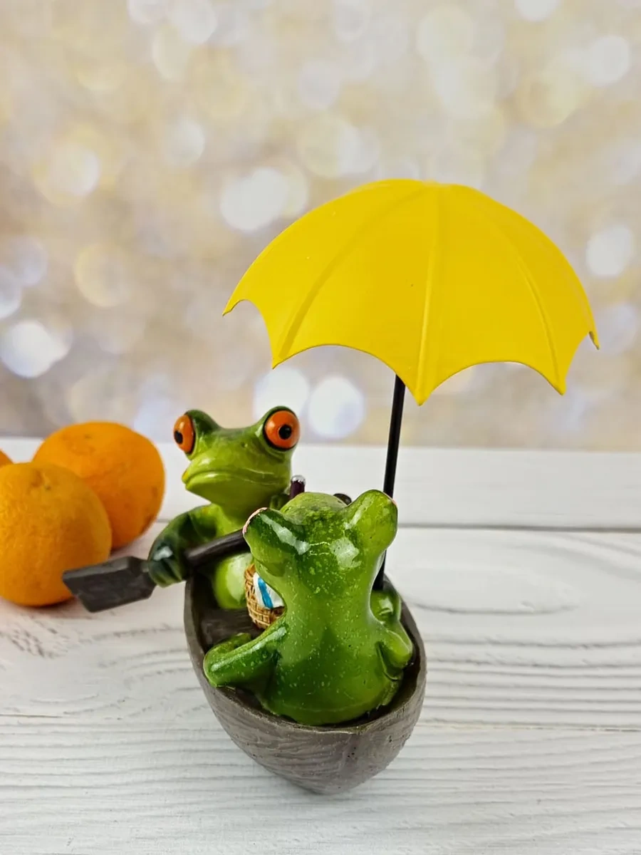 Podarok52 Kurbağa Figürlü, İç Dekor Süveniri 200353912