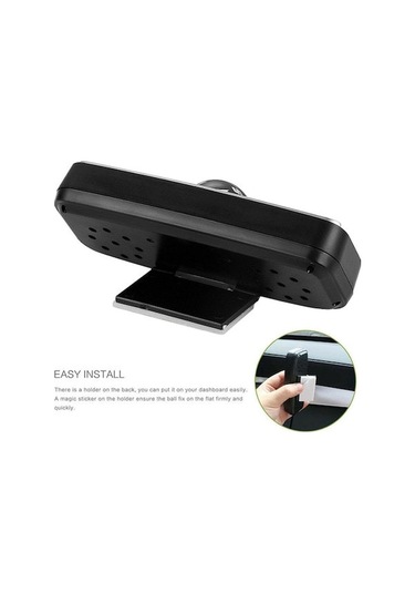 Yaozixa Oto Dekoratif Ünite: 3'ü Bir Arada Pusula + Sicaklık + Nem Ölçer, Araç İç Dekorasyonu Lc-3 İngilizce