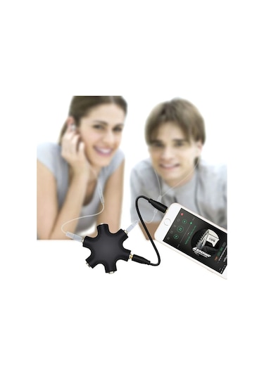 6'lı, 3.5mm Stereo, Aux Çoklayıcı
