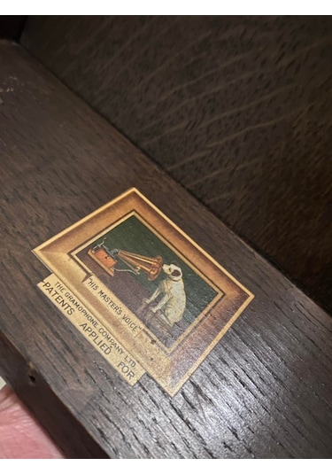 His Master'S Voice 4 Grand Antika Gramafon 049