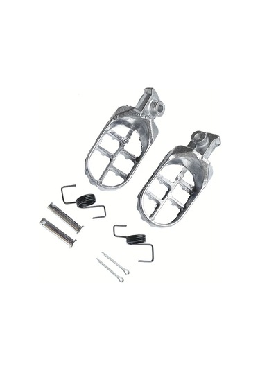 Chuangyinshop Siyah Dirt Bike Için Ayak Pedalları Crf50 Crf70 Crf80 Crf100f Xr50r Motorcycle Ayaklık