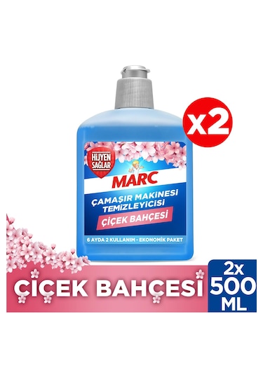 Marc Çamaşır Makinesi Temizleyici Floral 2 x 500 ML