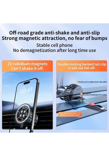 Araba Telefon Tutucu - Evrensel Manyetik Araba Tutucu Diğer