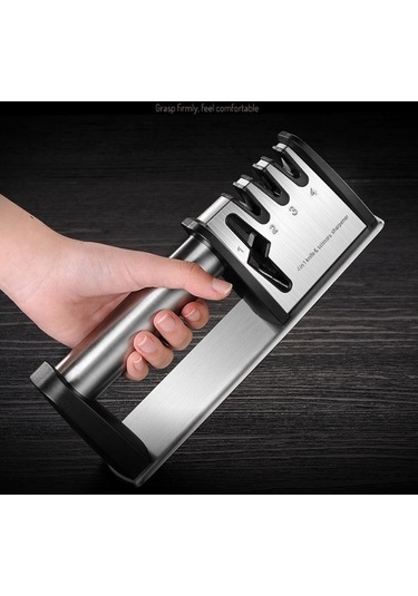 Wondernest Mutfak Çok Fonksiyonlu Bıçak Bileyici, Pratik Ve Etkili Bıçak Keskinleştirici