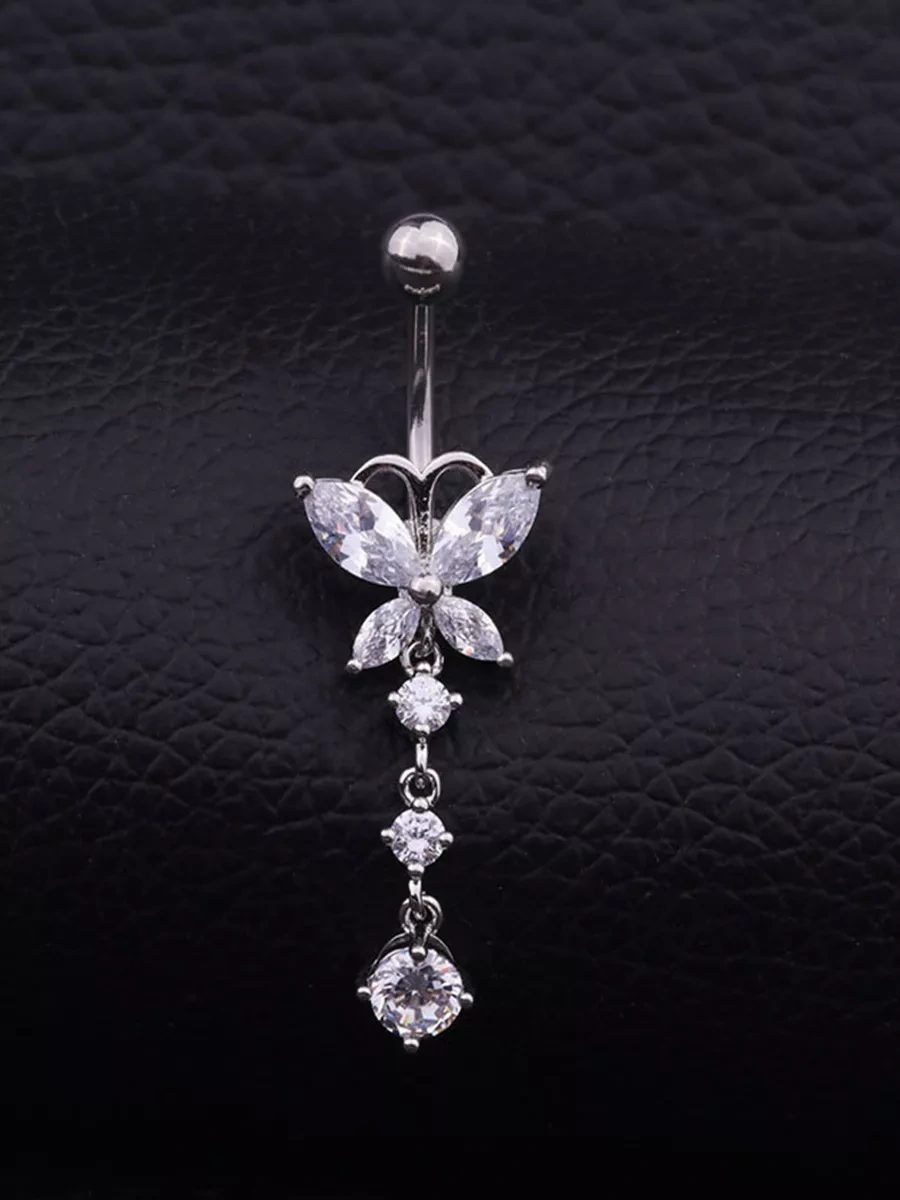 İ&beauty Göbek Deliği Piercing Seti 2 Adet 216453136 Gri