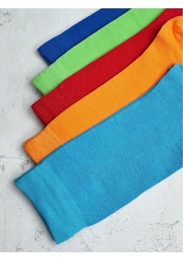 John Jeniford Hediye Paketinde 5 Çift Çorap Seti 53900650 Kırmızı