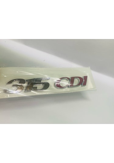 Mercedes W906 Sprınter 315 Cdı 2006 - 2016 Arka Bagaj Yazısı Krom
