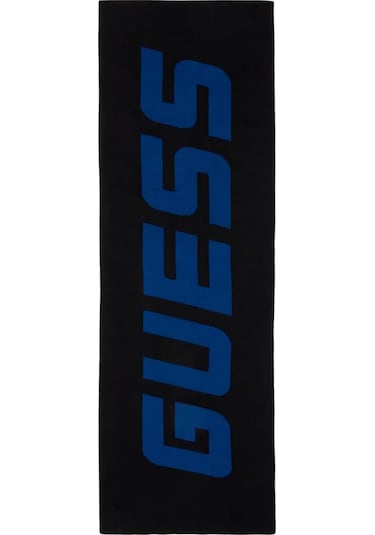 Guess Am9571pol03 Knitted Erkek Atkı Mavi