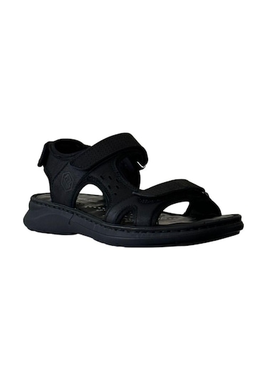 Forelli 40526 Bruce-g Erkek Sandalet 40526-G-R1627 Siyah Nubuk