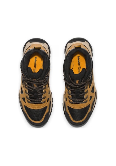 Timberland Tb1a5rsq Lincoln Peak Mid Lace Up Waterproof Hiki Outdoor Siyah-sarı Unisex Bot Siyah - Sarı