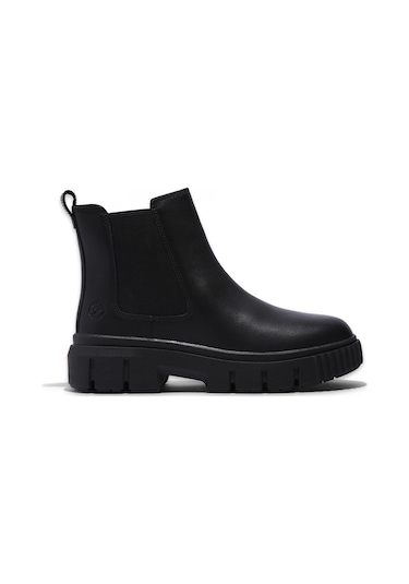 Timberland Tb0a5zcg Greyfield Mid Chelsea Boot Siyah Kadın Bot Siyah