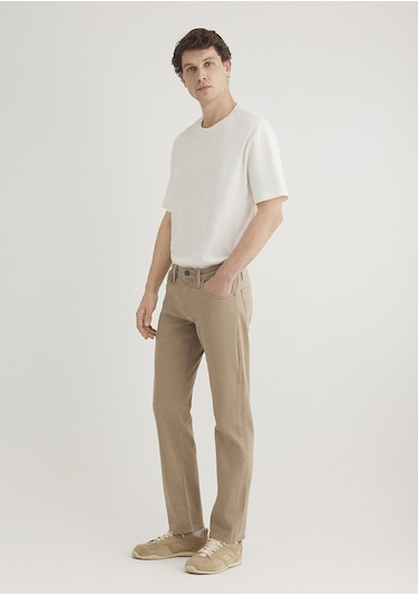 Mavi - Hunter Bej Comfort Gabardin Pantolon 0020232492 Bej
