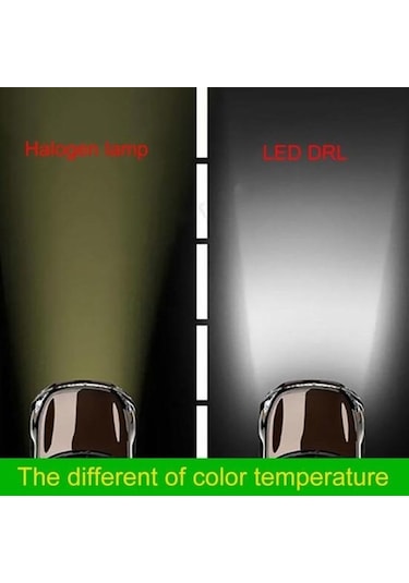 Süper Parlak 20smd H7 100w H4 Araba Led Gündüz Sürüş Sis Farı Lambası H4