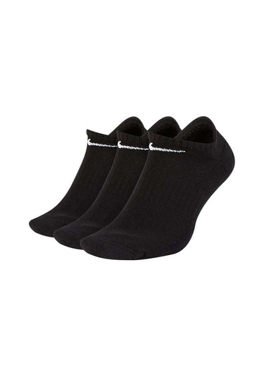Nike Everyday Cushioned Unisex Siyah 3 Lü Çorap Sx7673-010 V2-siyah Siyah