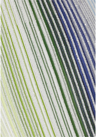 Missoni Payetli Maxi Etek Yeşil Çok Renkli