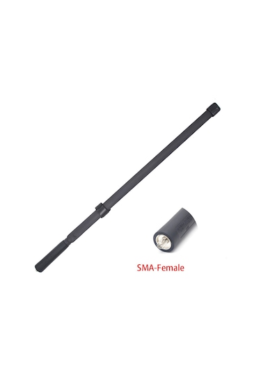 Maiyame 48cm Çift Bantlı Vhf/uhf Yumuşak Anten, Sma-içeriği, 5.0dbi Kazançlı, 144/430mhz, 20w Maks Güç, Geniş Uygulama Aralığı