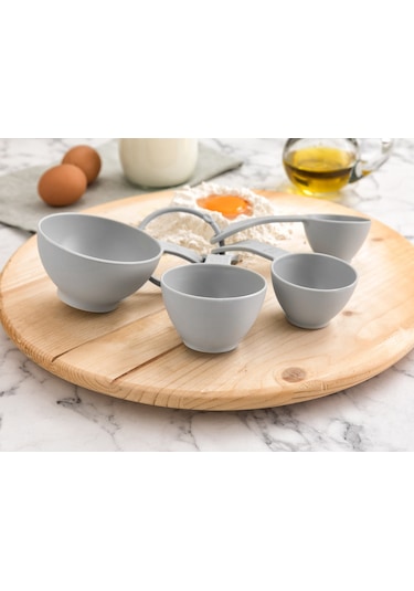 Madame Coco Paddle Ölçü Kabı 4 Boy 1kmgrc01089x22x6,5 Cm-soft Gri