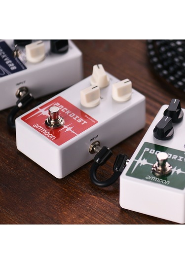 Ammoon Pockdıst Classic Distortion Gitar Efekt Pedalı Full