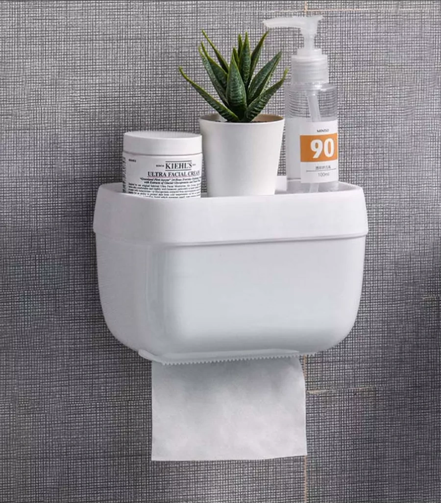 Aswei Delme Gerektirmeyen Duvar Tipi Tuvalet Kağıdı Tutucu 14977036 Beyaz