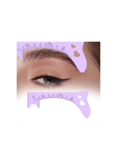 Suntek Tanımlı Kaş için Eyeliner Şablonu Mor