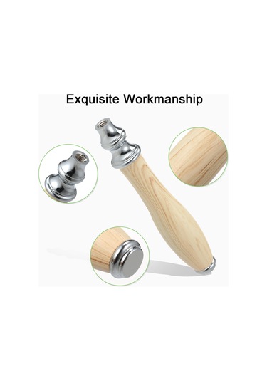 Gajeena Paslanmaz Çelik Tıraş Bıçağı Sapı - Su Geçirmez, Kaymaz Ve Dayanıklı - Çoğu Tıraş Başlığıyla Uyumlu