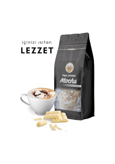 Nera Soğuk Beyaz Çikolatalı Mocha 1000 gr İçecek Tozu