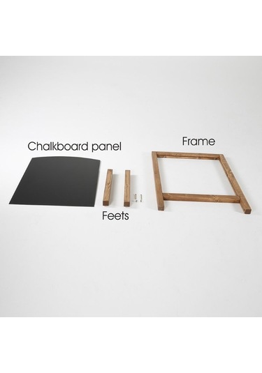 Ahşap Miniboard 60x78cm Siyah Siyah