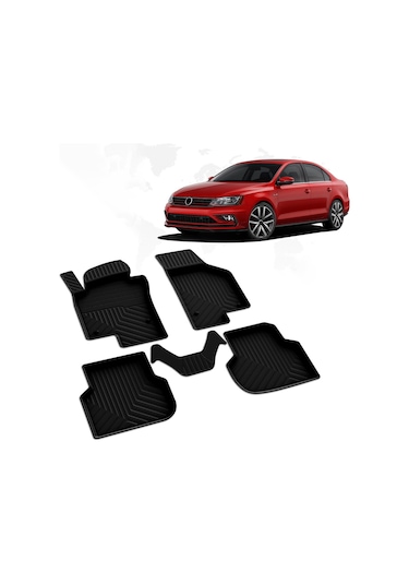 Nova Krom Vw Jetta 4d Havuzlu Paspas 2011 Ve Üzeri A+kalite
