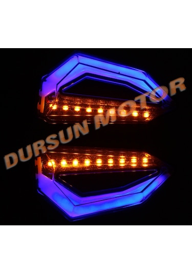 Motosiklet Amerikan Park Modüllü Yeni Nesil Led Sinyal takım 05 N11.53