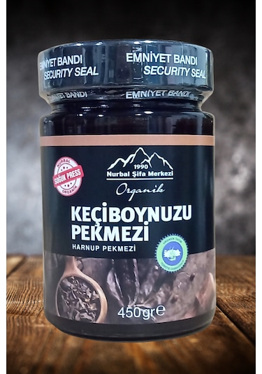 Nurbal Şifa Merkezi Organik Keçiboynuzu Pekmezi 450 G